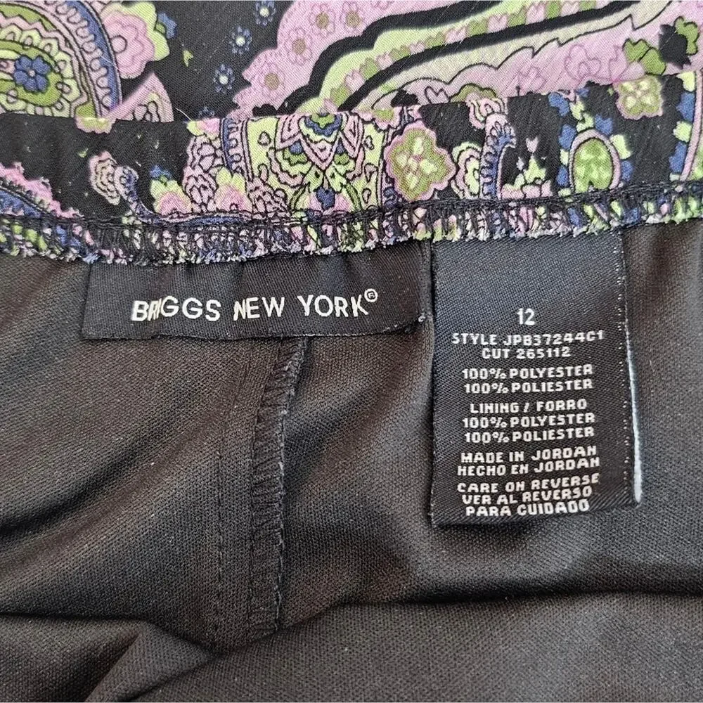 Briggs New York measurements are